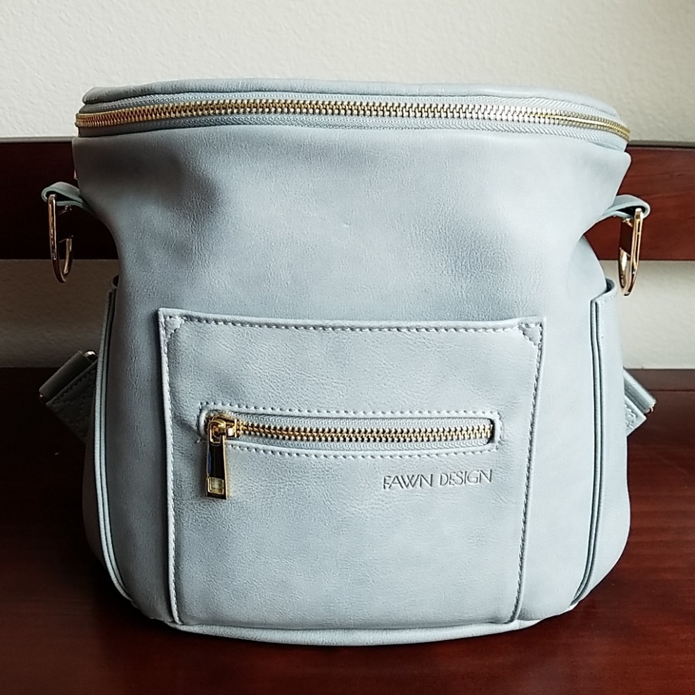 Blue Fawn Design Mini Diaper Bag